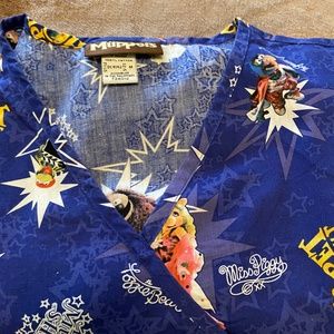 Muppet baby scrub top